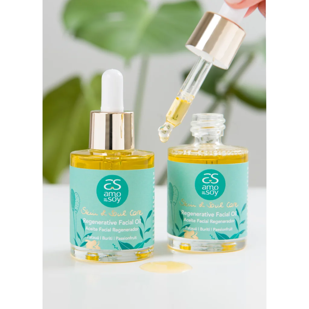 Regeneratives Gesichtsöl in Muster von Amo Como Soy Größe 30 ml