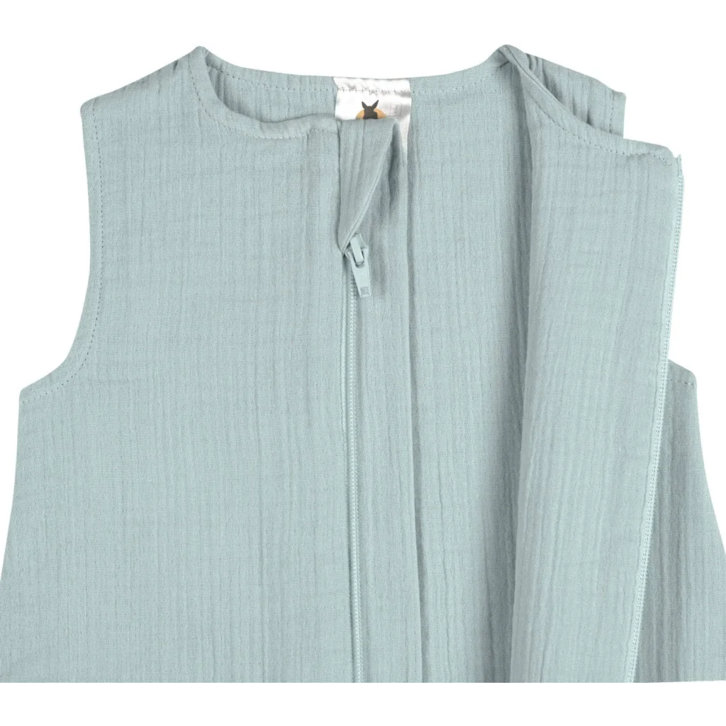 Bio Musselin Baby-Schlafsack in Mint Grün von Lässig Größe 50+56