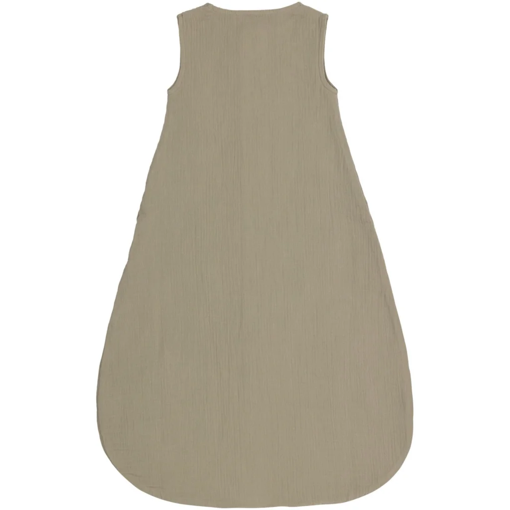 Bio Musselin Baby-Schlafsack in Olive Grün von Lässig Größe 50+56