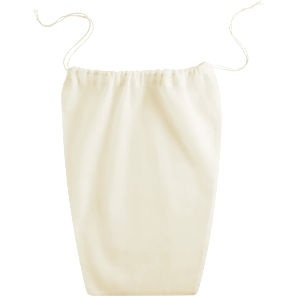 Bio Passierbeutel in Creme von Living Crafts Größe One size