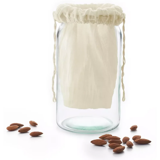 Bio Passierbeutel in Creme von Living Crafts Größe One size