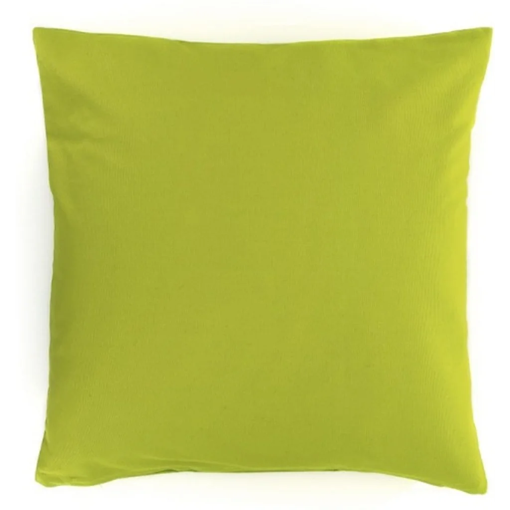 Canvas Kissenhülle CANARIAS in Neongrün Grün von GLOBO Größe 60x60 cm