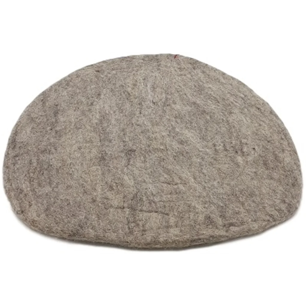 Filz Sitzkissen Trapez in Beige von Frida Feeling Größe 40x35 cm