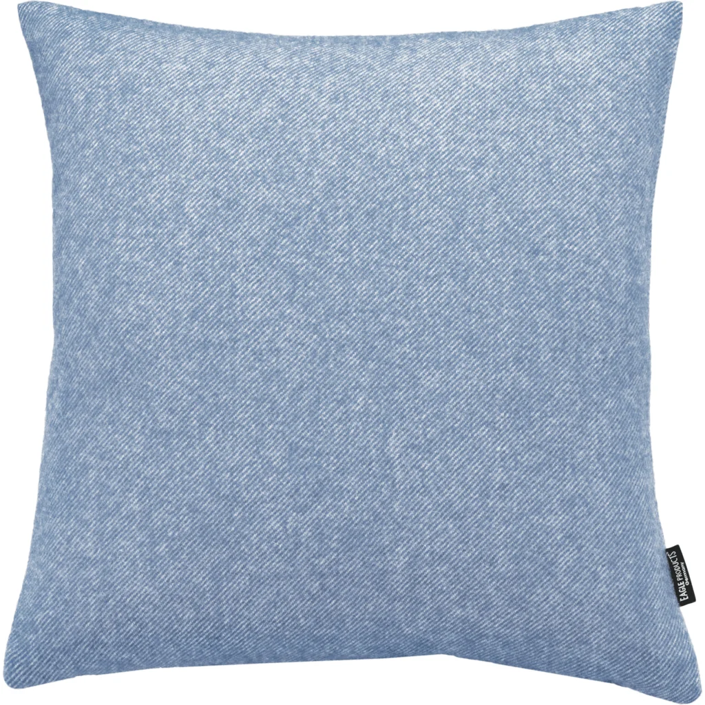 Kissenhülle BOSTON in Hellblau Blau Muster Meliert von Eagle Products Größe 50x50 cm