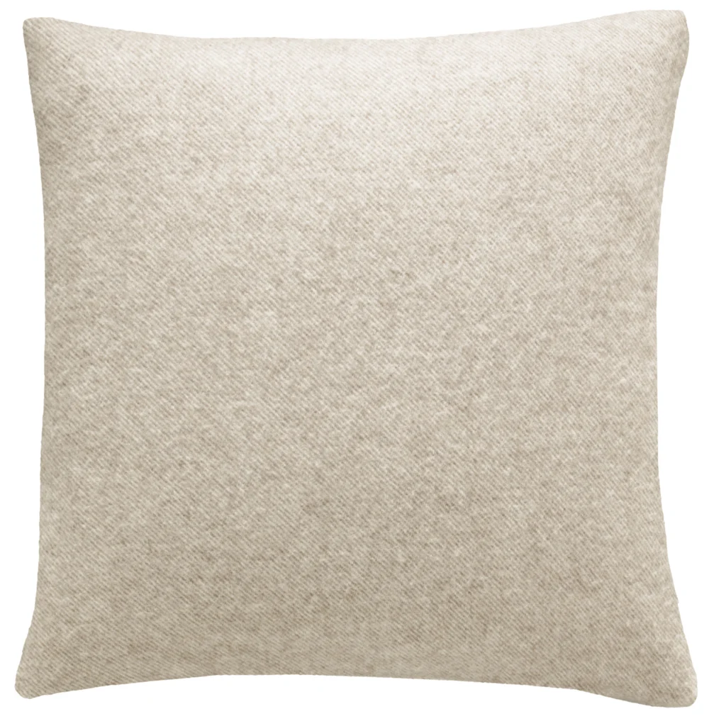 Kissenhülle BOSTON in Leinen Beige Muster Meliert von Eagle Products Größe 50x50 cm