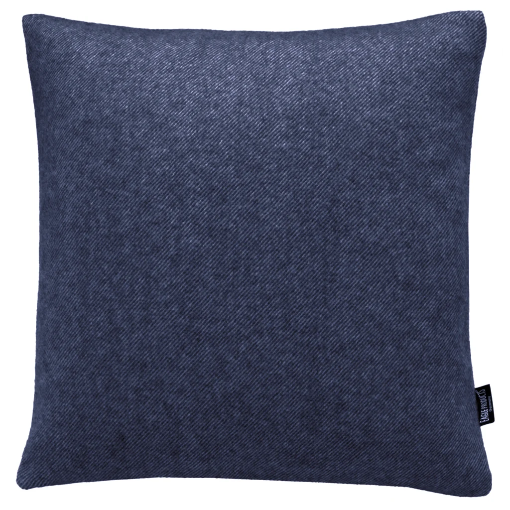 Kissenhülle BOSTON in Marine Blau Muster Meliert von Eagle Products Größe 50x50 cm