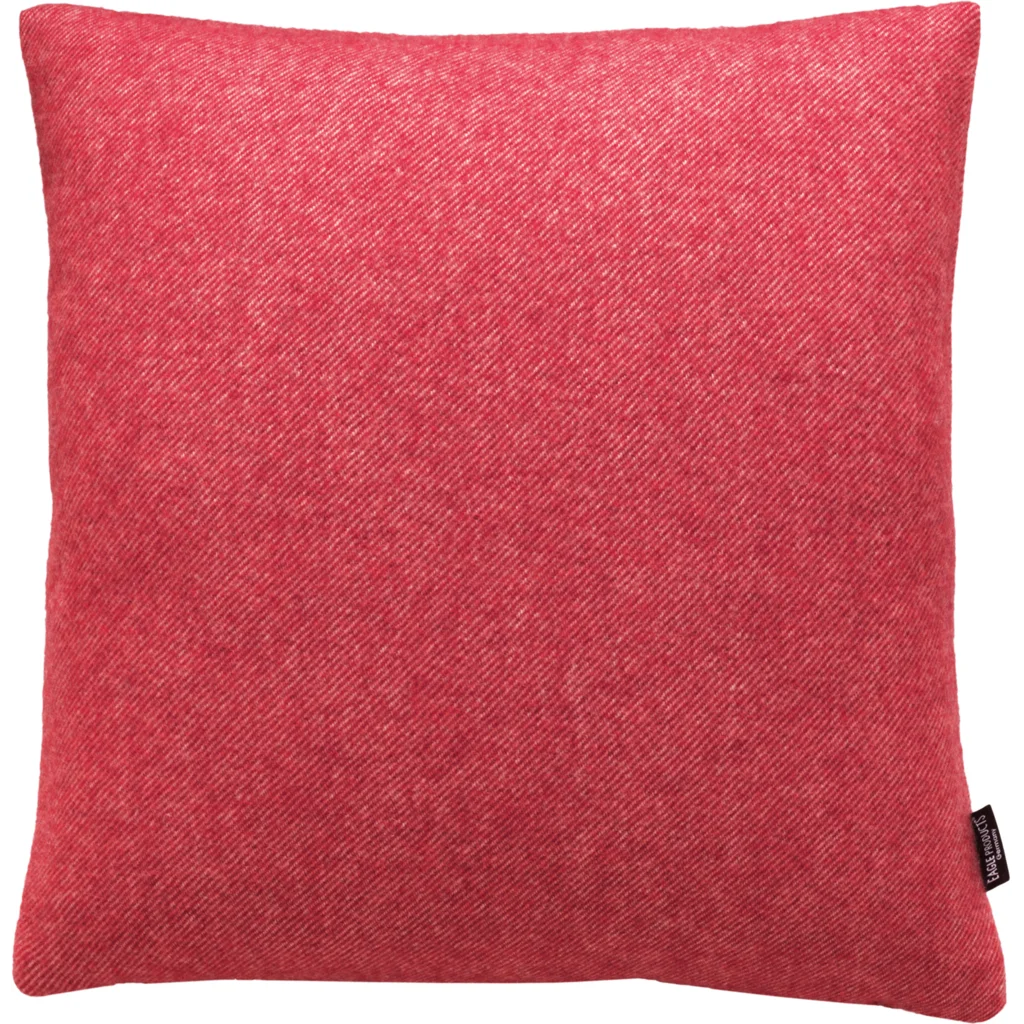 Kissenhülle BOSTON in Rot Muster Meliert von Eagle Products Größe 40x40 cm