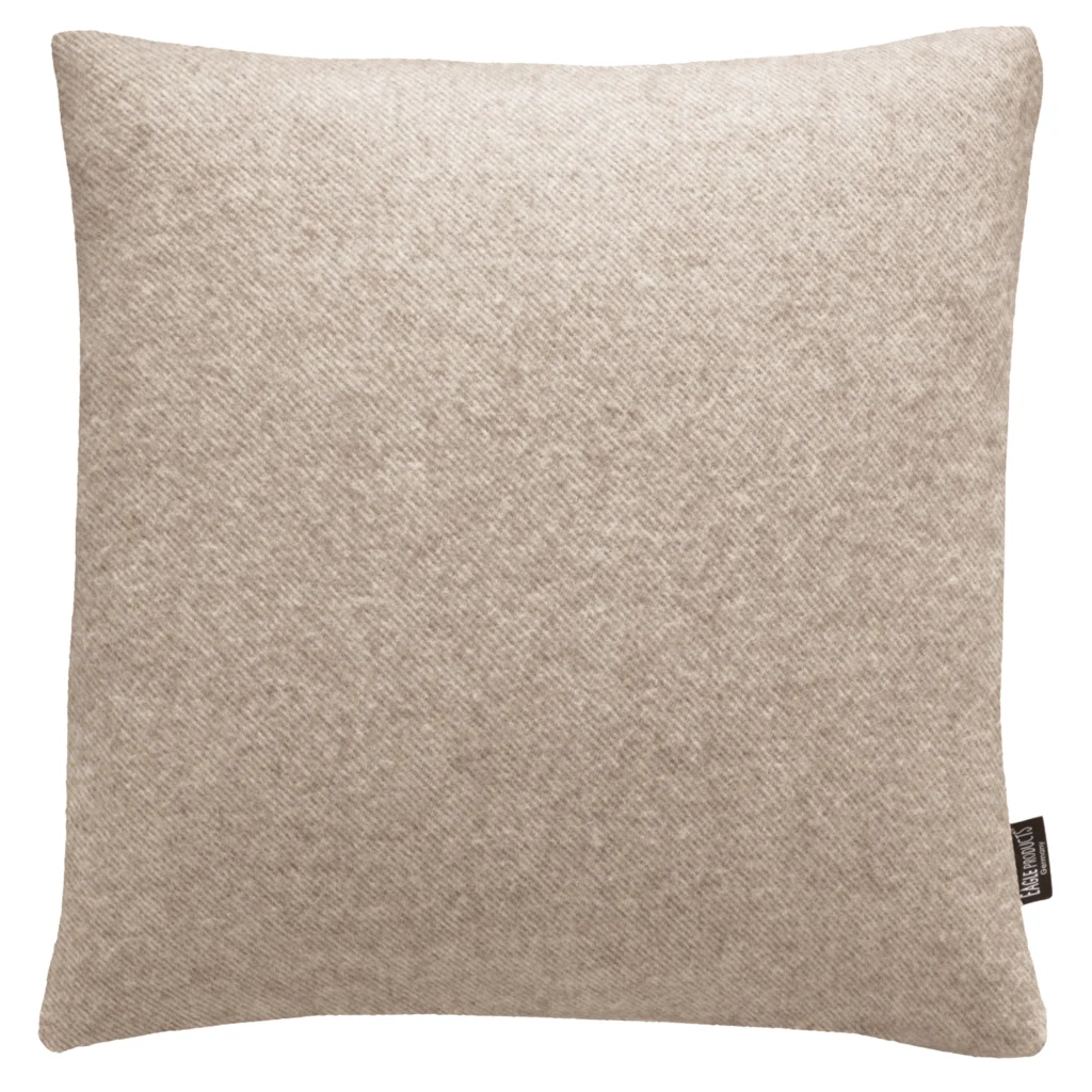 Kissenhülle BOSTON in Sand Beige Muster Meliert von Eagle Products Größe 50x50 cm