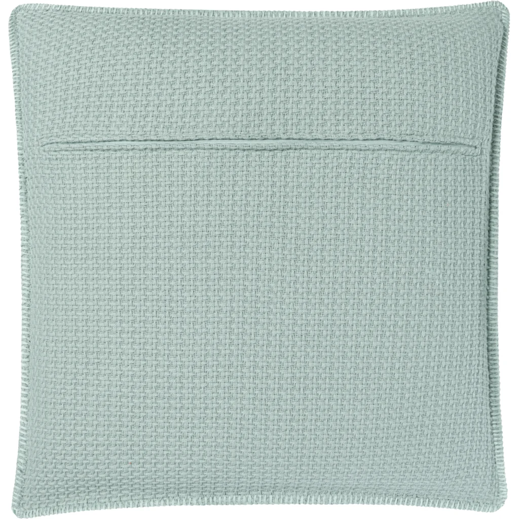 Kissenhülle in Feinstrick-Optik in Mint Grün von Cradle Studio Größe 50x50 cm