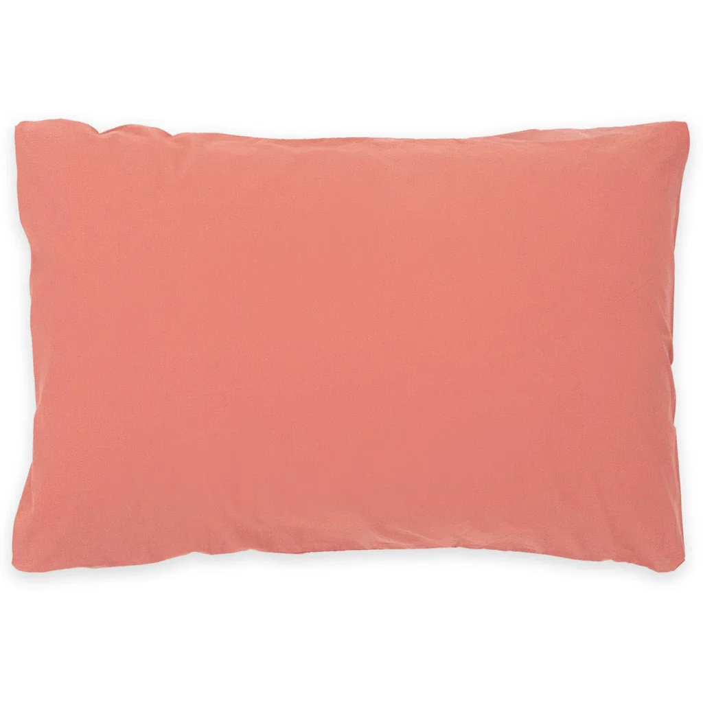Perkal Bettwäsche Kissenbezug in Terra Orange von erlich textil Größe 80x80 cm