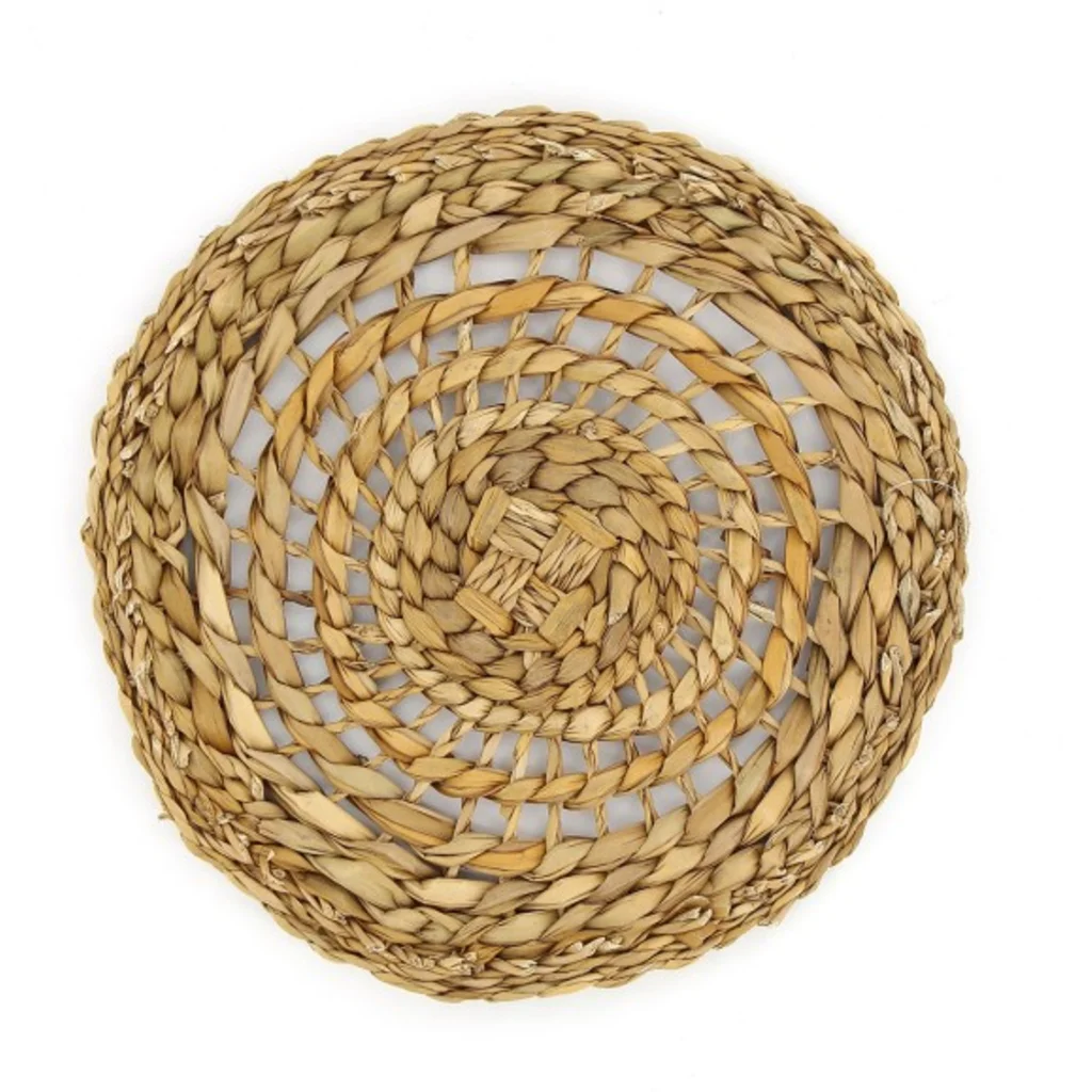 Tischset rund SPIRALE in Naturbelassen von GLOBO Größe Ø 35 cm