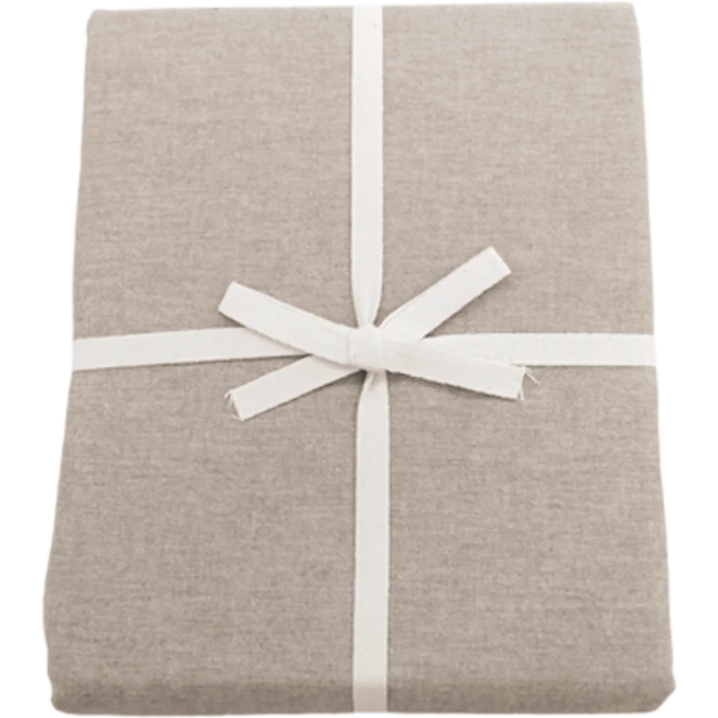 Bio Jersey Bettwäsche Kissenbezug in Beige von Ege Organics Größe 80x80 cm