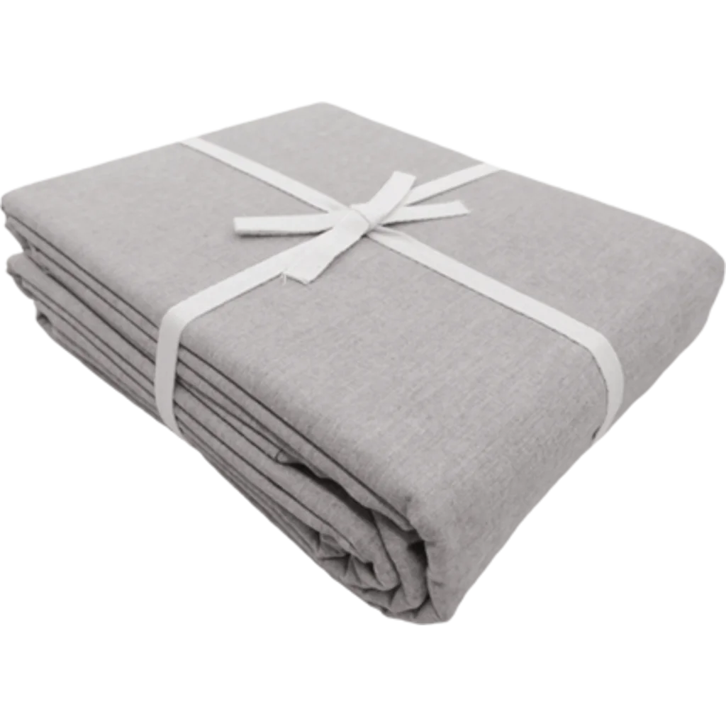 Bio Jersey Bettwäsche Kissenbezug in Hellgrau Grau von Ege Organics Größe 40x60 cm