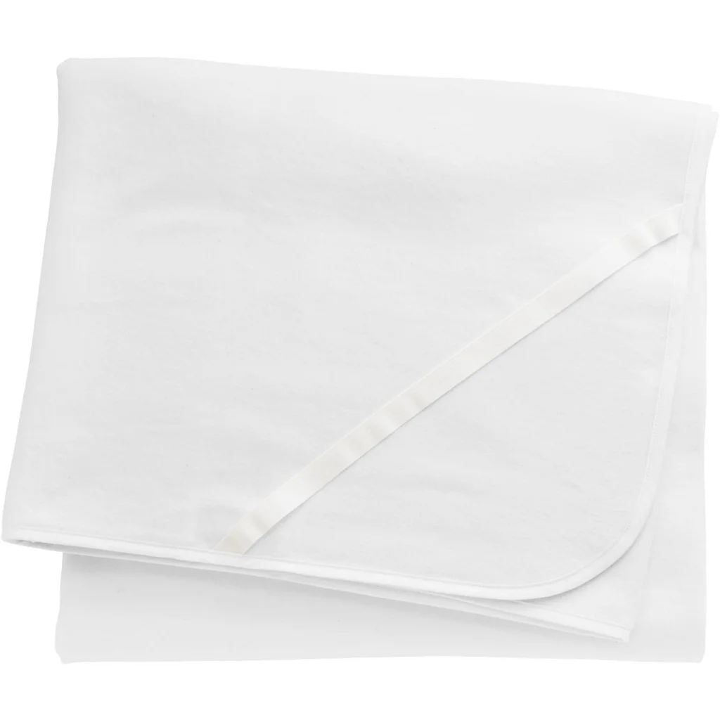 Bio Molton Matratzenschoner in Weiß von Cotonea Größe 90x210 cm
