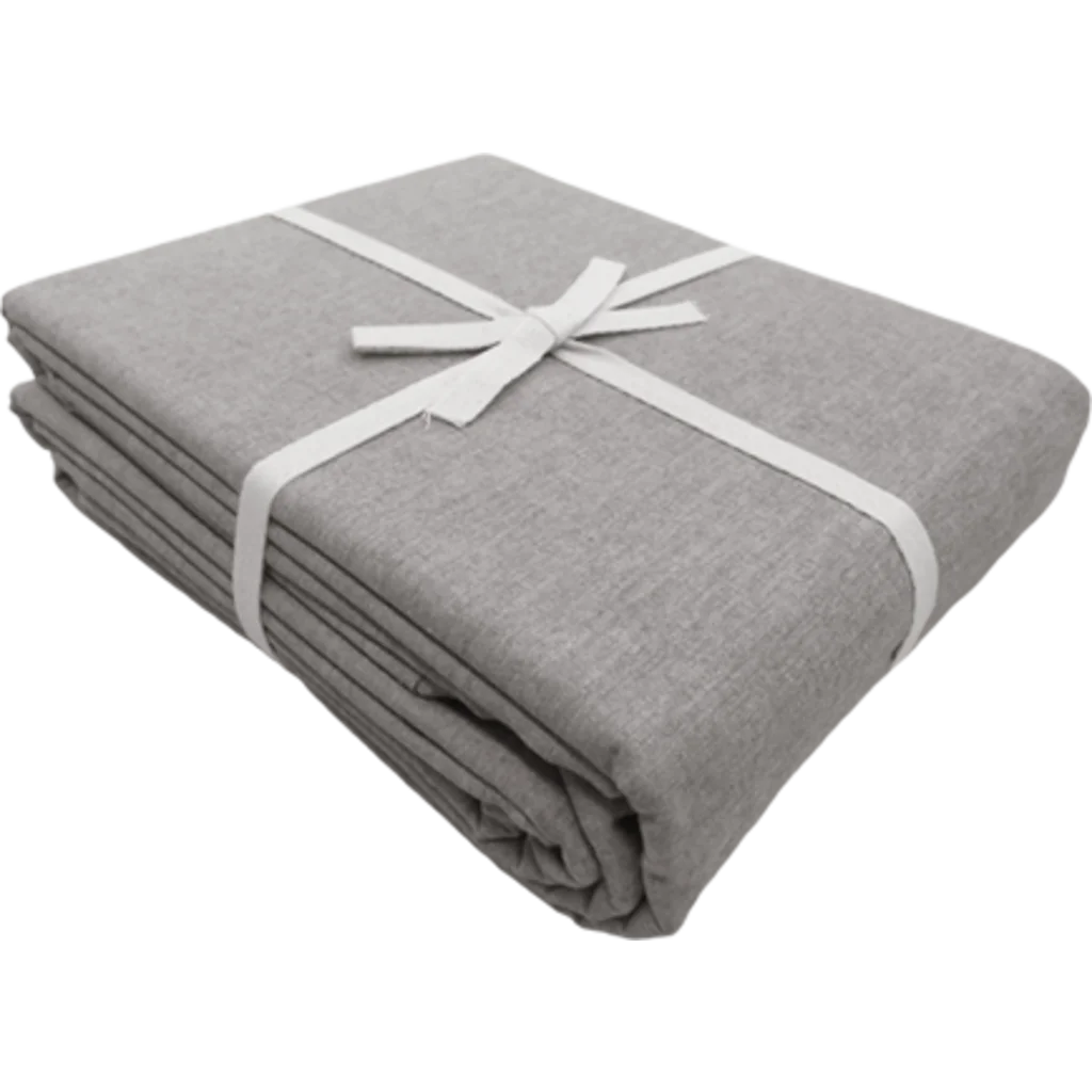 Bio Popeline Bettwäsche Kissenbezug in Beige von Ege Organics Größe 80x80 cm