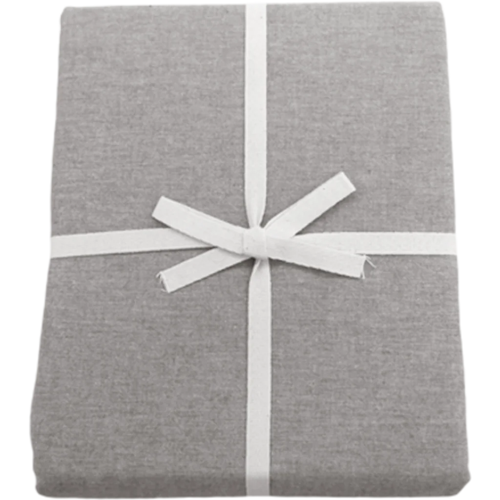 Bio Popeline Bettwäsche Kissenbezug in Beige von Ege Organics Größe 80x80 cm