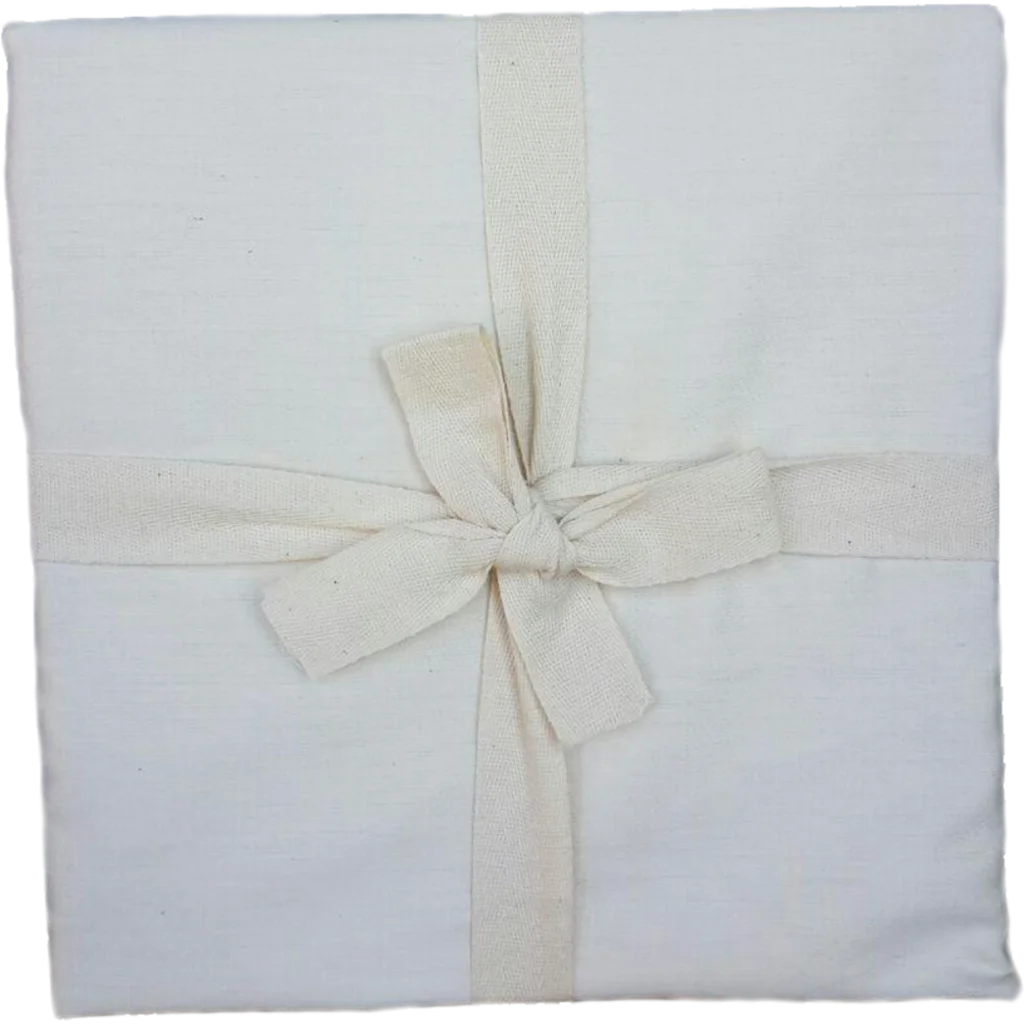 Bio Satin Bettwäsche Kissenbezug in Creme von Ege Organics Größe 80x80 cm