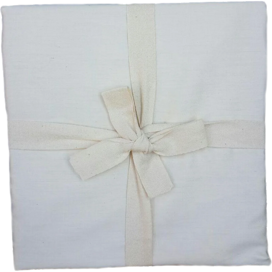 Bio Satin Spannbettlaken für Matratzen in Übergröße in Creme von Ege Organics Größe 140x200 cm